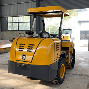 3.5 tấn thủy lực rung đường lăn đơn trống nhỏ gọn Máy đầm cho xây dựng nhựa đường - Product Image 1