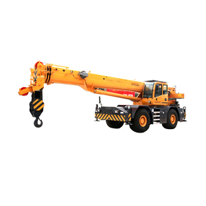 Grúa Todoterreno RT55 de 55 Toneladas, Elevador Hidráulico Móvil con Chasis Resistente para Proyectos de Ingeniería y <span class=keywords><strong>Alquiler</strong></span> de Equipos - Product Image 4
