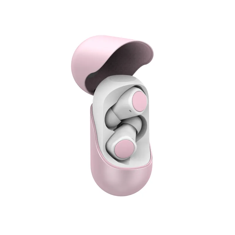 2020 yeni ücretsiz örnek renkli OEM Logo baskılı kulaklık mini kapsül bas tws kablosuz kulaklık