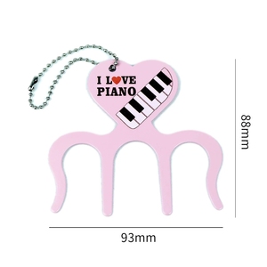 Clip marque-page multi-dents en plastique pour partitions de musique, support de partitions pour pianistes, idéal pour les apprenants de piano - Product Image 4