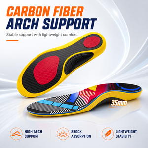 Plantillas Personalizadas con Logotipo, Soportes <span class=keywords><strong>de</strong></span> Arco Ortopédicos <span class=keywords><strong>de</strong></span> Fibra <span class=keywords><strong>de</strong></span> Carbono Económicos, Plantillas Metatarsales <span class=keywords><strong>para</strong></span> Pies Planos, <span class=keywords><strong>Zapatos</strong></span> <span class=keywords><strong>de</strong></span> Fútbol, OEM - Product Image 1