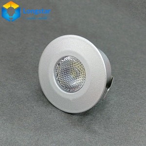 <span class=keywords><strong>Kit</strong></span> de boîtier de <span class=keywords><strong>mini</strong></span> projecteur <span class=keywords><strong>LED</strong></span> 1W en aluminium IP65 avec découpe de 28 mm pour éclairage encastré de meuble ou de bijoux - Product Image 5