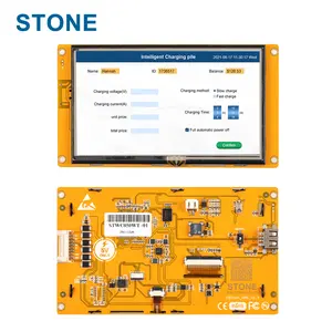 STONE 5 Inch Sunlight Readable TFT HMI Interface LCD With Control Panel