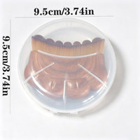 Pinceau de maquillage professionnel en forme de patte de chat, haute densité, pour fond de teint liquide, vente en gros, marque privée, avec étui