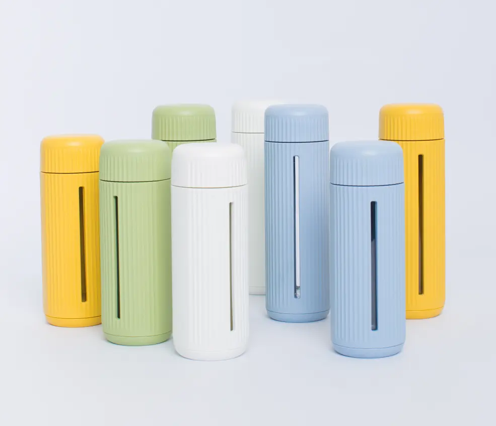 Protective Plastic Water Bottle 2021 New Design Cups Custom Plastic Protective Cover Glass Water Bottles