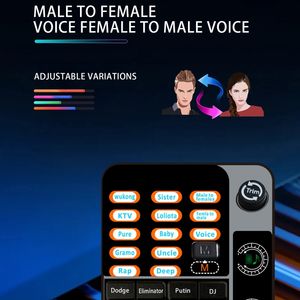 Nouveaux produits de dropshipping 2024, <span class=keywords><strong>carte</strong></span> <span class=keywords><strong>son</strong></span> sans fil M13 pour diffusion en direct de téléphone, changeur de voix - Product Image 2