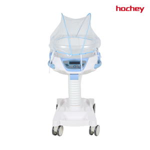 Cuna de <span class=keywords><strong>Hospital</strong></span> para Bebés Recién Nacidos HQ MEDICAL, Ajustable en Altura, con Báscula, Pantalla de Temperatura, Reproductor de Música y Ruedas con Freno Giratorio - Product Image 4