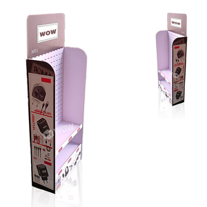 Tùy chỉnh <span class=keywords><strong>PVC</strong></span> hiển thị đứng <span class=keywords><strong>PVC</strong></span> treo hiển thị quảng cáo cho điện thoại di động phụ kiện - Product Image 4