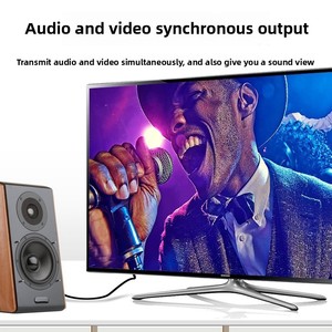 Bán buôn 1.4m <span class=keywords><strong>HDMI</strong></span> TV cáp Set-Top Box dòng sạc PVC Áo khoác 4K độ phân giải Stereo nối cho máy ảnh âm thanh video CCA HDTV - Product Image 2