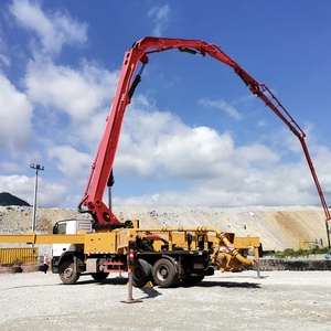 Pompe à béton diesel montée sur camion de 48,6 m, 200/137 <span class=keywords><strong>m3</strong></span>/h, robuste et durable, SYG5370THB 490C-10, <span class=keywords><strong>prix</strong></span> de vente - Product Image 2