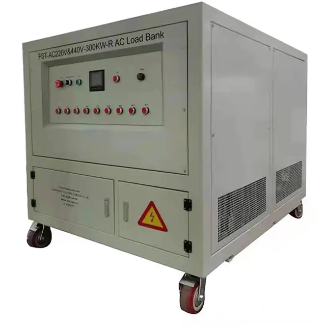 Điện trở AC tải ngân hàng ba giai đoạn 400V 300kw 50Hz/60Hz Máy phát điện tải thử nghiệm điện