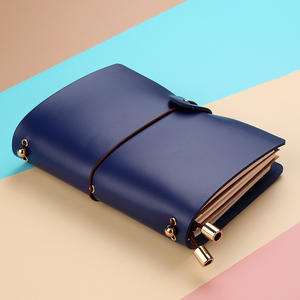 Agenda <span class=keywords><strong>de</strong></span> Oficina con Tapa Dura Colorida A5/B5, Cuaderno <span class=keywords><strong>de</strong></span> <span class=keywords><strong>Hojas</strong></span> Sueltas <span class=keywords><strong>de</strong></span> Cuero PU Rexine con Páginas y Logotipo Impresos Personalizados - Product Image 2