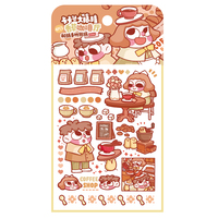 Plusieurs styles disponibles Custom Cut Out Graphics Journal Washi Stickers Kawaii Sheet Notebook Deco Stickers