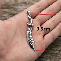 Pendentif hache de combat en acier inoxydable, mini hache viking, breloque de collier pour hommes et femmes, amulette gothique, cadeau