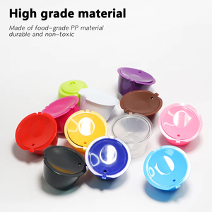 Venta directa Pack de 4 Accesorios de Cafetería Ecológicos Filtro de Café Vacío para Dulce <span class=keywords><strong>Gusto</strong></span> Reutilizable y Regregavel Pod - Product Image 3