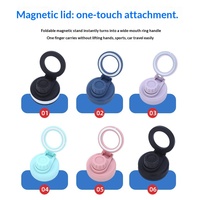 Gourde isotherme de sport personnalisée 32oz en acier inoxydable avec support magnétique MagSafe pour téléphone, idéale pour la gym et les voyages