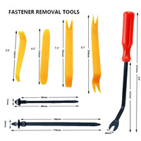 680 + 45 pièces Clips de retenue de poussée de voiture et assortiment de fixations automatiques avec 10 attaches de câble et clips de retrait de fixations pour voitures