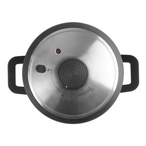 Pentola a pressione Sicuro in acciaio inox da 6 litri con coperchio e manici per una cottura rapida - Product Image 2