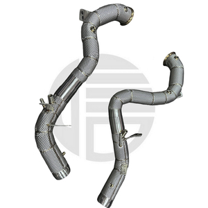 Tuyau d'échappement droit en acier inoxydable 304 pour Mercedes Benz W213 <span class=keywords><strong>E63</strong></span> AMG GLC 63 <span class=keywords><strong>S</strong></span> - Product Image 3