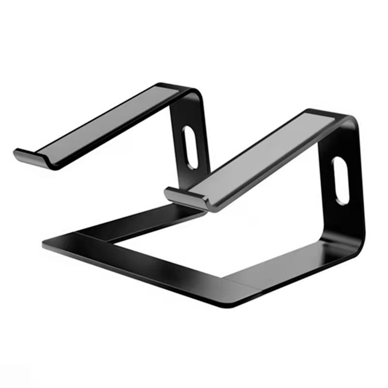 Anti Slid Stable Aluminum Laptop Computer Cooling Gel Pad Stand For Office Usage