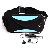Sac banane en néoprène pour sports de plein air, course à pied, randonnée, voyage – Organisateur de sac banane de sport en néoprène pour téléphone portable