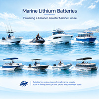 Batterie marine LiFePO4 96V 500Ah avec BMS pour système d'extinction d'incendie de navire hybride de remorqueur, fournisseur direct, vente en gros, OEM