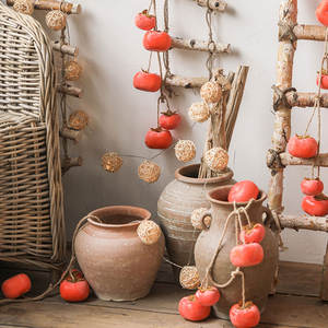 Cuerda de cáñamo Retro, abedul blanco, <span class=keywords><strong>escalera</strong></span> pequeña, decoración de pared para casa de invitados, fondo colgante, decoración de pared - Product Image 1