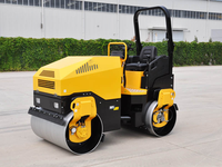 Mini rouleau compresseur de 2 tonnes RWYL51C à double tambour pour la construction, prix compétitif