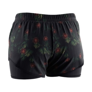 Fabricant de maillots de bain pour femmes, bikinis 2 en 1, shorts de course fluides, pantalons de plage pour femmes - Product Image 4