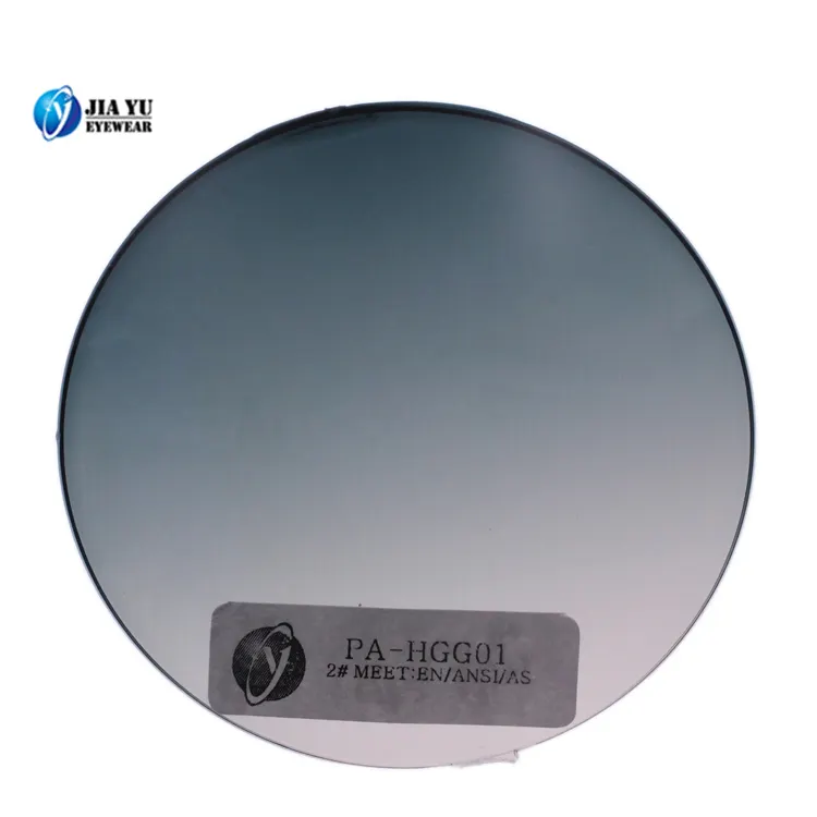 Wholesale Lenses Manufacturer Price UV400 Hard Coating Nylon Gradient Sunglasses Lenses