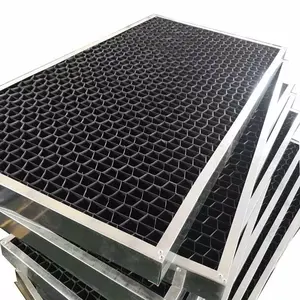 65mm 130mm depth PVC air inlet louver cooling tower parts