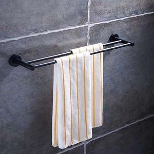 Barra <span class=keywords><strong>de</strong></span> toalla montada en la pared negra <span class=keywords><strong>de</strong></span> acero inoxidable 304, estante <span class=keywords><strong>de</strong></span> almacenamiento <span class=keywords><strong>para</strong></span> inodoro, soporte <span class=keywords><strong>para</strong></span> pañuelos, gancho <span class=keywords><strong>para</strong></span> abrigos <span class=keywords><strong>de</strong></span> <span class=keywords><strong>baño</strong></span>, <span class=keywords><strong>toallero</strong></span> <span class=keywords><strong>de</strong></span> <span class=keywords><strong>papel</strong></span> - Product Image 5