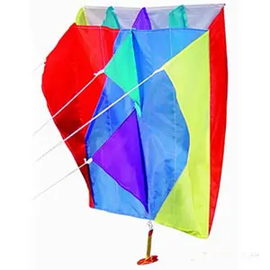 Custom made easy flying advertising supermarket kite toys gift multi color mini pocket Kite for promotional