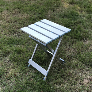 <span class=keywords><strong>Table</strong></span> <span class=keywords><strong>pliante</strong></span>, 1 pièce, <span class=keywords><strong>Table</strong></span> Portable en aluminium, avec quatre chaises pliantes, pour le Camping, la <span class=keywords><strong>plage</strong></span>, les arrière-plans, fête et pique-nique - Product Image 4