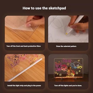 Schermo <span class=keywords><strong>LED</strong></span> <span class=keywords><strong>in</strong></span> acrilico personalizzabile con colori variabili, impermeabile IPX5 per casa, parchi, aziende, pubblicità, controllo remoto/manuale - Product Image 2