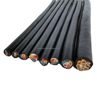 Câble RVV flexible isolé en PVC, fil de cuivre gainé, 1,5/2,5/4 mm² pour les systèmes électriques de bâtiments