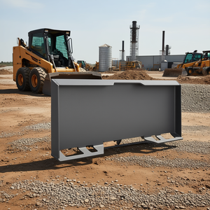 Plaque de montage pour mini-chargeuse, largeur 45,5 pouces, acier 3/8 pouces, capacité de charge élevée, compatible avec les niveleuses de chantier - Product Image 2