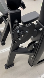 Machine de musculation commerciale à poulies sélectives à charges guidées pour tirage dorsal double et rame assise horizontale, équipement de fitness complet - Product Image 3