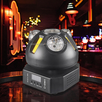 Mini éclairage de scène 6-en-1 40W DMX512 Control RGBW LED Source Linear Lustre avec base d'ampoule E27 pour utilisation en club
