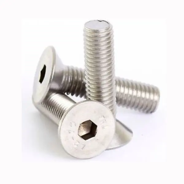 Schroef Platte Uitlopende Hoofd Met Hex Socket Bolt M5x12