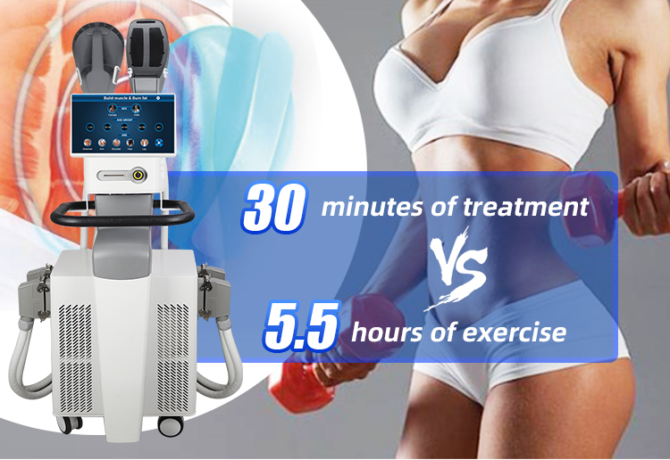 RF Ems Sculpting Cellulite Reduction Machine 13 Tesla Fitness Body Slimming Butt Lifter