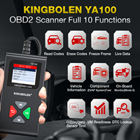 Escáner OBD2 KINGBOLEN YA100 2026, Herramienta de Diagnóstico Automotriz, Lector de Códigos OBD, Comprobador de Motor, Ruso, Actualizaciones Gratuitas de por Vida