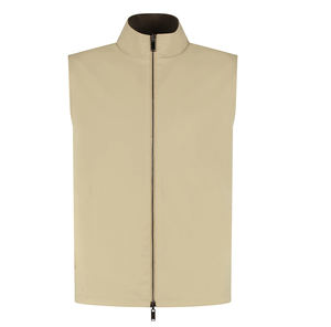 Chaleco cortavientos ligero de dos caras para hombre OEM al por mayor, chaleco sin mangas personalizado de lujo de alta calidad, calentador de cuerpo funcional - Product Image 6