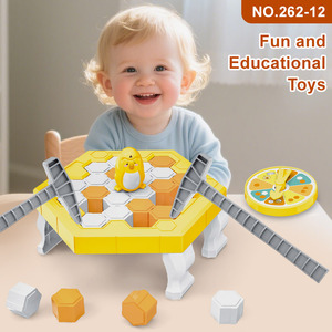 Jouets de planche d'équilibre personnalisés, jeu de <span class=keywords><strong>puzzle</strong></span>, canard brise-glace, jouet éducatif pour l'interaction parent-enfant, améliore l'intelligence - Product Image 3