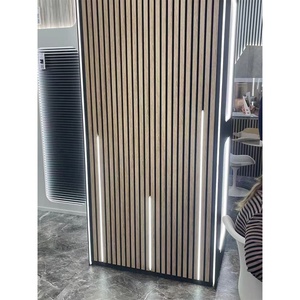 SHENGTAI PET <span class=keywords><strong>pannello</strong></span> acustico <span class=keywords><strong>fonoassorbente</strong></span> rovere poliestere acustica parete e soffitto pannelli con Led - Product Image 5