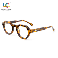 Montures optiques en acétate, lunettes de vue rétro à monture fine pour la lecture quotidienne et le travail