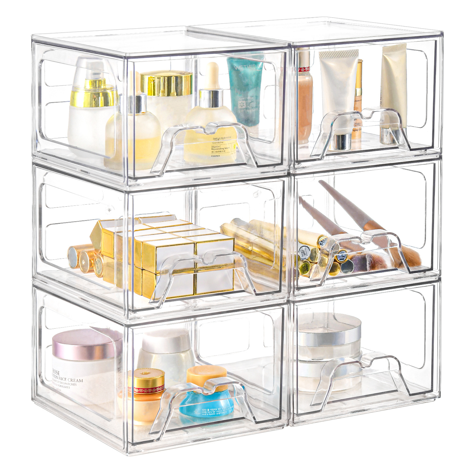 Transparent six pack