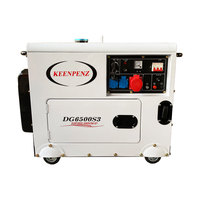 Générateur diesel portable silencieux refroidi par air 5kw 6kw 8kw, best-seller, à prix avantageux