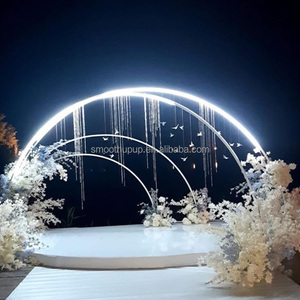 Event Supply <strong>Wedding</strong> Decoration S-shape Drape Hanging <strong>Wedding</strong> <strong>Backdrop</strong> <strong>Wedding</strong> Arch Frame Metal Stage <strong>Stand</strong> for Decoration - Product Image 3