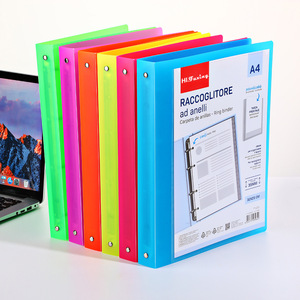 Raccoglitore ad Anelli Personalizzabile ad Alta Capacità per Archiviazione Documenti da Ufficio, Organizzatore Portatile per Fogli Sciolti e Test Scolastici - Product Image 1